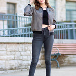Nadorine Short Bomber Jacket