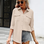Zeagoo Womens Button Down Shirts Casual Long Sleeve Blouses
