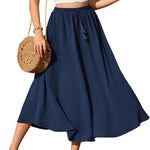 Nadorine Skirt Long Elegant Skirts High Waist Maxi Skirt (DE Only)