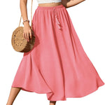 Nadorine Skirt Long Elegant Skirts High Waist Maxi Skirt (DE Only)
