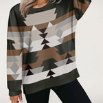 Nadorine Women Oversize Sweatshirts Pullover Tops