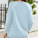 Zeagoo Womens Crewneck Sweatshirt Long Sleeve Tunic Tops