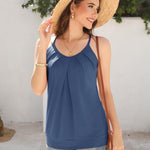 Nadorine Tank Top Damen Sommer Neckholder Oberteile (DE Only)