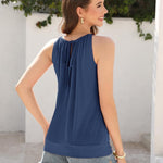 Nadorine Tank Top Damen Sommer Neckholder Oberteile (DE Only)