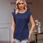 Nadorine Women's Shirt Casual T-Shirt Summer Top