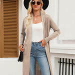 Nadorine Women's Long Cardigans Sweater Lightweight Duster Coat