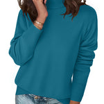 Nadorine Classic Chunky Turtleneck Pullover Sweater (US Only)