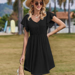 Nadorine Summer Dress Women's Short Sleeve Dresses (DE Only)