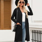 Nadorine Women's Long Cardigans Sweater Lightweight Duster Coat