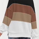 Nadorine Women Oversize Sweatshirts Pullover Tops