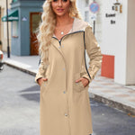 Nadorine Waterproof Raincoat Lightweight Rain Jacket