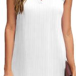 Zeagoo Womens Tank Tops Sleeveless V Neck 2024 Basic Summer Casual Fashion Blouses Shirt