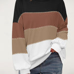 Nadorine Women Oversize Sweatshirts Pullover Tops