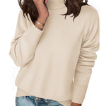 Nadorine Classic Chunky Turtleneck Pullover Sweater (US Only)