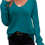 Nadorine Women's Knitted Jumper Elegant Pullover (DE Only)
