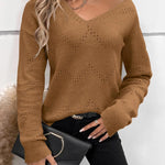 Nadorine Women's Knitted Jumper Elegant Pullover (DE Only)