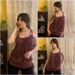 Nadorine Tank Top Women's Summer Tops Spaghetti Tops (DE Only)
