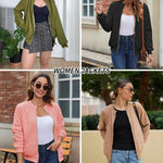 Nadorine Sherpa Fleece Jacket Faux Fuzzy Casual Zip Up Coat