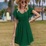 Nadorine Summer Dress Women's Short Sleeve Dresses (DE Only)