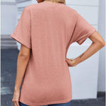 Zeagoo Women's T-Shirt Short Sleeve Basic Long Blouse (DE Only)