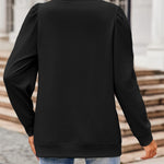 Nadorine Tunic Tops for Women Casual Crew Neck Pullover