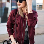 Nadorine Bomber Jacket Women's Short Blouson Jacket (DE Only)