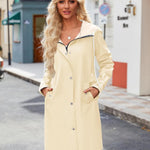 Nadorine Waterproof Raincoat Lightweight Rain Jacket