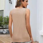 Zeagoo Women's Tank Tops High Neck Loose Fit Summer Top