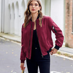 Nadorine Bomber Jacket Women's Short Blouson Jacket (DE Only)
