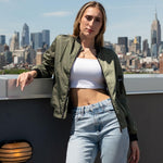 Nadorine Bomber Jacket Women's Short Blouson Jacket (DE Only)