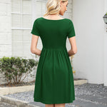 Nadorine Summer Dress Women's Dresses Short Sleeve Dress (DE Only)