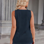 Nadorine Women Summer Tops Cute Tank Tops V Neck 2024 Trendy Fashion Sleeveless Shirts