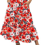 Nadorine Rock Damen Elegant Hohe Taille Skirt (DE Only)