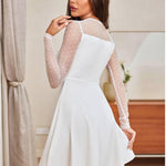 Nadorine Women's Elegant Lace A Line Party Dress (DE Only)