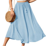 Nadorine Skirt Long Elegant Skirts High Waist Maxi Skirt (DE Only)