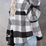 Nadorine Women's Checked Shirt-Jacket