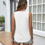 Zeagoo Womens Loose Fit Tank Tops Scoop Neck Tops