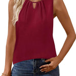 Nadorine Tank Tops Loose Fit Basic Shirts