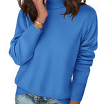 Nadorine Classic Chunky Turtleneck Pullover Sweater (US Only)