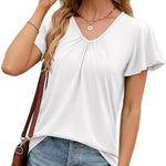 Zeagoo Women's T-Shirt Summer Short Sleeve Shirt (DE Only)