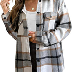 Nadorine Women's Checked Shirt-Jacket (DE Only)