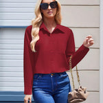 Zeagoo Womens Button Down Shirt Long Sleeve Blouse Business Work Tops Dressy Casual Floral Printed Outfits with Pocket