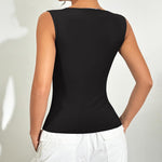 Nadorine Going Out Tops Slim Fit Sleeveless Crop Tank Tops