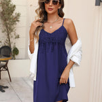 Nadorine Women's Boho Summer Dress Bohemian Mini Dress (DE Only)