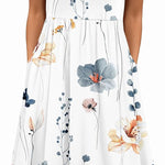 Zeagoo Women's Summer Tank Midi Dress with Pockets