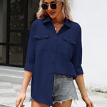 Zeagoo Womens Button Down Shirts Casual Long Sleeve Blouses