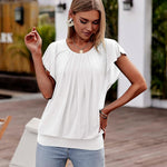 Nadorine Women's Blouse Batwing Blouse Shirts (DE Only)