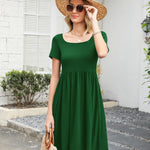 Nadorine Summer Dress Women's Dresses Short Sleeve Dress (DE Only)