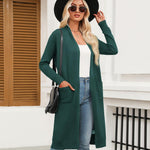 Nadorine Women's Long Cardigans Sweater Lightweight Duster Coat