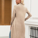 Nadorine Women's Long Cardigans Sweater Lightweight Duster Coat